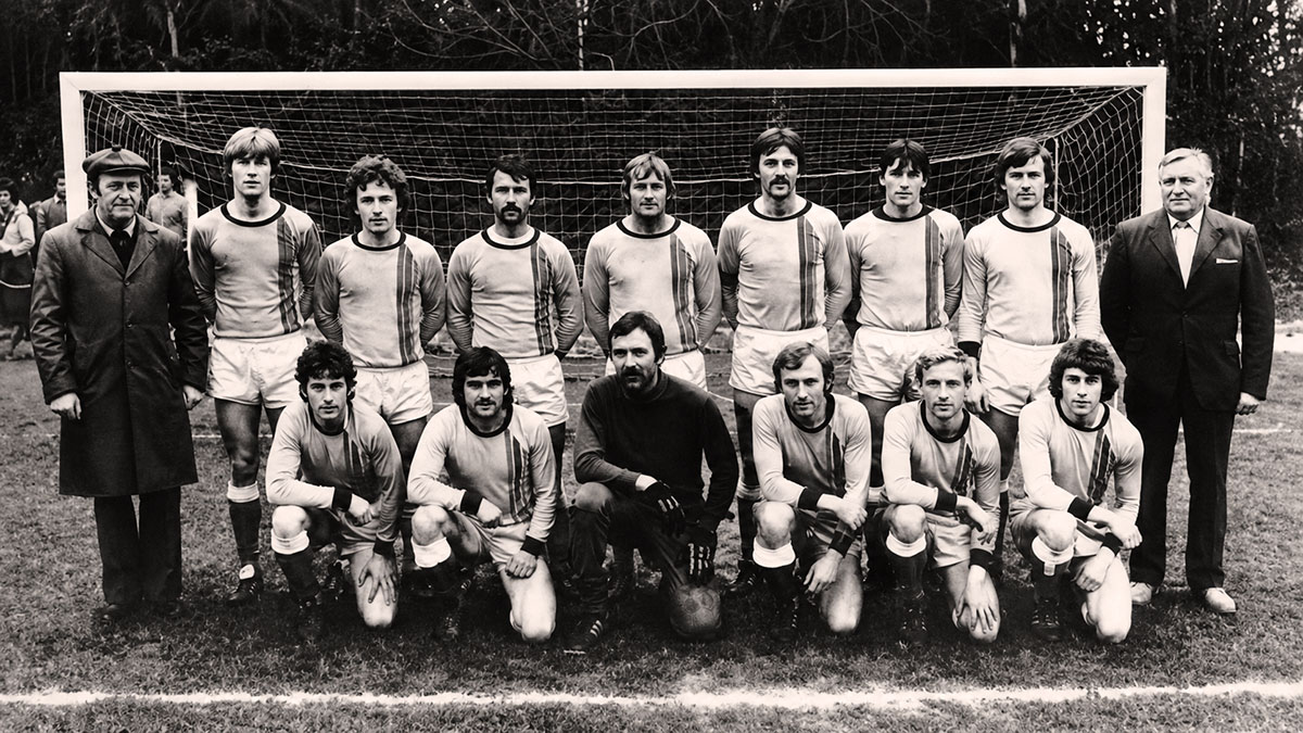 BSG Motor Teltow als Bezirkspokalsieger 1981