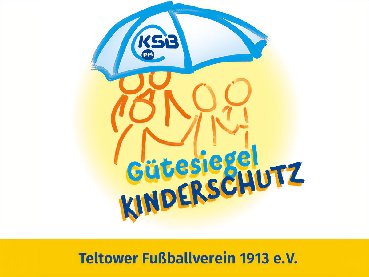 Gütesiegel Kinderschutz beim Teltower FV 1913